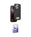ieg™ iPhone 16 Pro Kılıf Vadi Klasik Serisi - Siyah Bilvis 5in1 5D Magic Hayalet Cam Ekran Koruyucu