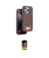 ieg™ iPhone 16 Pro Kılıf Vadi Klasik Serisi - Siyah Buffer Cam Ekran Koruyucu