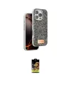 ieg™ iPhone 16 Pro Kılıf Vadi Klasik Serisi - Siyah Buffer Cam Ekran Koruyucu