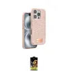 ieg™ iPhone 16 Pro Kılıf Vadi Klasik Serisi - Siyah Buffer Cam Ekran Koruyucu
