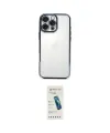 ieg™ iPhone 16 Pro Kılıf Vadi Minimal - Şeffaf Pasifik Cam Ekran Koruyucu