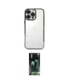 ieg™ iPhone 16 Pro Kılıf Vadi Minimal - Siyah 360 Mat Full Body Arka Koruyucu