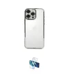 ieg™ iPhone 16 Pro Kılıf Vadi Minimal - Siyah 3D Antistatik Seramik Nano Ekran Koruyucu