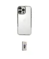 ieg™ iPhone 16 Pro Kılıf Vadi Minimal - Siyah Bilvis 3D Cam Ekran Koruyucu
