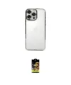 ieg™ iPhone 16 Pro Kılıf Vadi Minimal - Siyah Buffer Cam Ekran Koruyucu