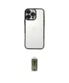 ieg™ iPhone 16 Pro Kılıf Vadi Minimal - Siyah Joko Magic 5D Hayalet Cam