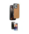 ieg™ iPhone 16 Pro Kılıf Vadi Özel Seri - Siyah 3D Antistatik Mat Seramik Nano Ekran Koruyucu