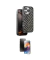 ieg™ iPhone 16 Pro Kılıf Vadi Özel Seri - Siyah 3D Antistatik Mat Seramik Nano Ekran Koruyucu