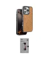 ieg™ iPhone 16 Pro Kılıf Vadi Özel Seri - Siyah Bilvis 3D Mat Cam Ekran Koruyucu