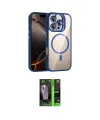 ieg™ iPhone 16 Pro Kılıf Yadigar Asil Koleksiyonu - Şeffaf 360 Full Body Arka Koruyucu