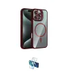 ieg™ iPhone 16 Pro Kılıf Yadigar Asil Koleksiyonu - Siyah 3D Antistatik Seramik Nano Ekran Koruyucu