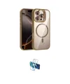 ieg™ iPhone 16 Pro Kılıf Yadigar Asil Koleksiyonu - Siyah 3D Antistatik Seramik Nano Ekran Koruyucu