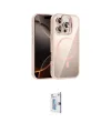 ieg™ iPhone 16 Pro Kılıf Yadigar Asil Koleksiyonu - Siyah Bilvis 0.18mm Plus Cam Ekran Koruyucu