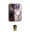 ieg™ iPhone 16 Pro Kılıf Yadigar Asil Koleksiyonu - Siyah Buffer Cam Ekran Koruyucu