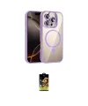 ieg™ iPhone 16 Pro Kılıf Yadigar Asil Koleksiyonu - Siyah Buffer Cam Ekran Koruyucu