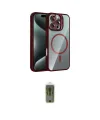 ieg™ iPhone 16 Pro Kılıf Yadigar Asil Koleksiyonu - Siyah Joko Magic 5D Hayalet Cam