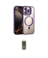 ieg™ iPhone 16 Pro Kılıf Yadigar Asil Koleksiyonu - Siyah Joko Magic 5D Hayalet Cam