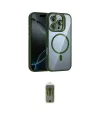 ieg™ iPhone 16 Pro Kılıf Yadigar Asil Koleksiyonu - Siyah Joko Magic 5D Hayalet Cam