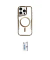 ieg™ iPhone 16 Pro Kılıf Yadigar Klasik Özel Seri - Siyah Bilvis 0.18mm Plus Cam Ekran Koruyucu