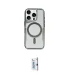 ieg™ iPhone 16 Pro Kılıf Yadigar Klasik Özel Seri - Siyah Bilvis 0.18mm Plus Cam Ekran Koruyucu