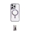 ieg™ iPhone 16 Pro Kılıf Yadigar Klasik Özel Seri - Siyah Bilvis Hayalet Cam Ekran Koruyucu