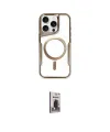 ieg™ iPhone 16 Pro Kılıf Yadigar Klasik Özel Seri - Siyah Bilvis Hayalet Cam Ekran Koruyucu