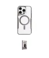 ieg™ iPhone 16 Pro Kılıf Yadigar Klasik Özel Seri - Siyah Bilvis Hayalet Cam Ekran Koruyucu