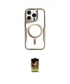 ieg™ iPhone 16 Pro Kılıf Yadigar Klasik Özel Seri - Siyah Buffer Cam Ekran Koruyucu
