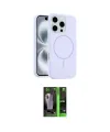 ieg™ iPhone 16 Pro Kılıf Yankı Form Serisi - Şeffaf 360 Full Body Arka Koruyucu