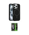 ieg™ iPhone 16 Pro Kılıf Yankı Form Serisi - Şeffaf 360 Full Body Arka Koruyucu