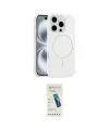 ieg™ iPhone 16 Pro Kılıf Yankı Form Serisi - Şeffaf Pasifik Cam Ekran Koruyucu