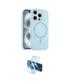 ieg™ iPhone 16 Pro Kılıf Yankı Form Serisi - Siyah 3D Antistatik Cam Ekran Koruyucu