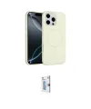 ieg™ iPhone 16 Pro Kılıf Yankı Form Serisi - Siyah Bilvis 0.18mm Plus Cam Ekran Koruyucu