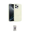 ieg™ iPhone 16 Pro Kılıf Yankı Form Serisi - Siyah Bilvis 3D Cam Ekran Koruyucu