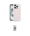 ieg™ iPhone 16 Pro Kılıf Yankı Form Serisi - Siyah Bilvis 3D Cam Ekran Koruyucu