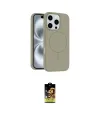 ieg™ iPhone 16 Pro Kılıf Yankı Form Serisi - Siyah Buffer Cam Ekran Koruyucu
