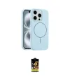 ieg™ iPhone 16 Pro Kılıf Yankı Form Serisi - Siyah Buffer Cam Ekran Koruyucu