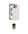 ieg™ iPhone 16 Pro Kılıf Yankı Form Serisi - Siyah Buffer Cam Ekran Koruyucu