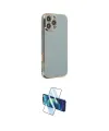 ieg™ iPhone 16 Pro Kılıf Yankı Serisi - Siyah 3D Antistatik Cam Ekran Koruyucu