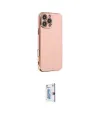 ieg™ iPhone 16 Pro Kılıf Yankı Serisi - Siyah Bilvis 0.18mm Plus Cam Ekran Koruyucu
