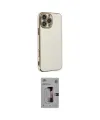ieg™ iPhone 16 Pro Kılıf Yankı Serisi - Siyah Bilvis 3D Mat Cam Ekran Koruyucu