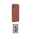 ieg™ iPhone 16 Pro Kılıf Yankı Serisi - Siyah Bilvis 3D Mat Cam Ekran Koruyucu
