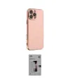 ieg™ iPhone 16 Pro Kılıf Yankı Serisi - Siyah Bilvis 3D Mat Cam Ekran Koruyucu
