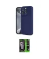 ieg™ iPhone 16 Pro Kılıf Yankı Yansıma Özel Seri - Şeffaf 360 Full Body Arka Koruyucu