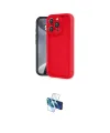ieg™ iPhone 16 Pro Kılıf Yankı Yansıma Özel Seri - Siyah 3D Antistatik Seramik Nano Ekran Koruyucu