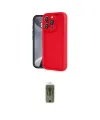 ieg™ iPhone 16 Pro Kılıf Yankı Yansıma Özel Seri - Siyah Joko Magic 5D Hayalet Cam