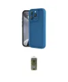 ieg™ iPhone 16 Pro Kılıf Yankı Yansıma Özel Seri - Siyah Joko Magic 5D Hayalet Cam