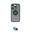 ieg™ iPhone 16 Pro Kılıf Yörünge Çizgi - Siyah 3D Antistatik Seramik Nano Ekran Koruyucu