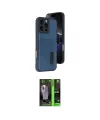 ieg™ iPhone 16 Pro Kılıf Yörünge Işık Serisi - Şeffaf 360 Full Body Arka Koruyucu