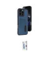 ieg™ iPhone 16 Pro Kılıf Yörünge Işık Serisi - Siyah Bilvis 0.18mm Plus Cam Ekran Koruyucu